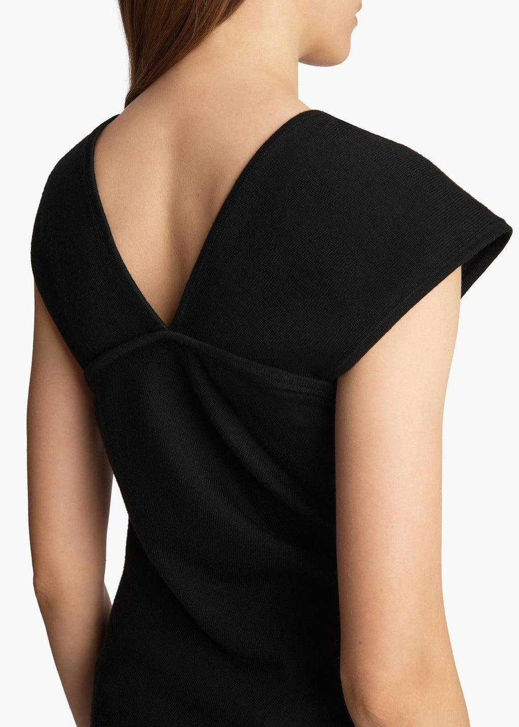 Tops Top drapé Josif Khaite Noir Femme