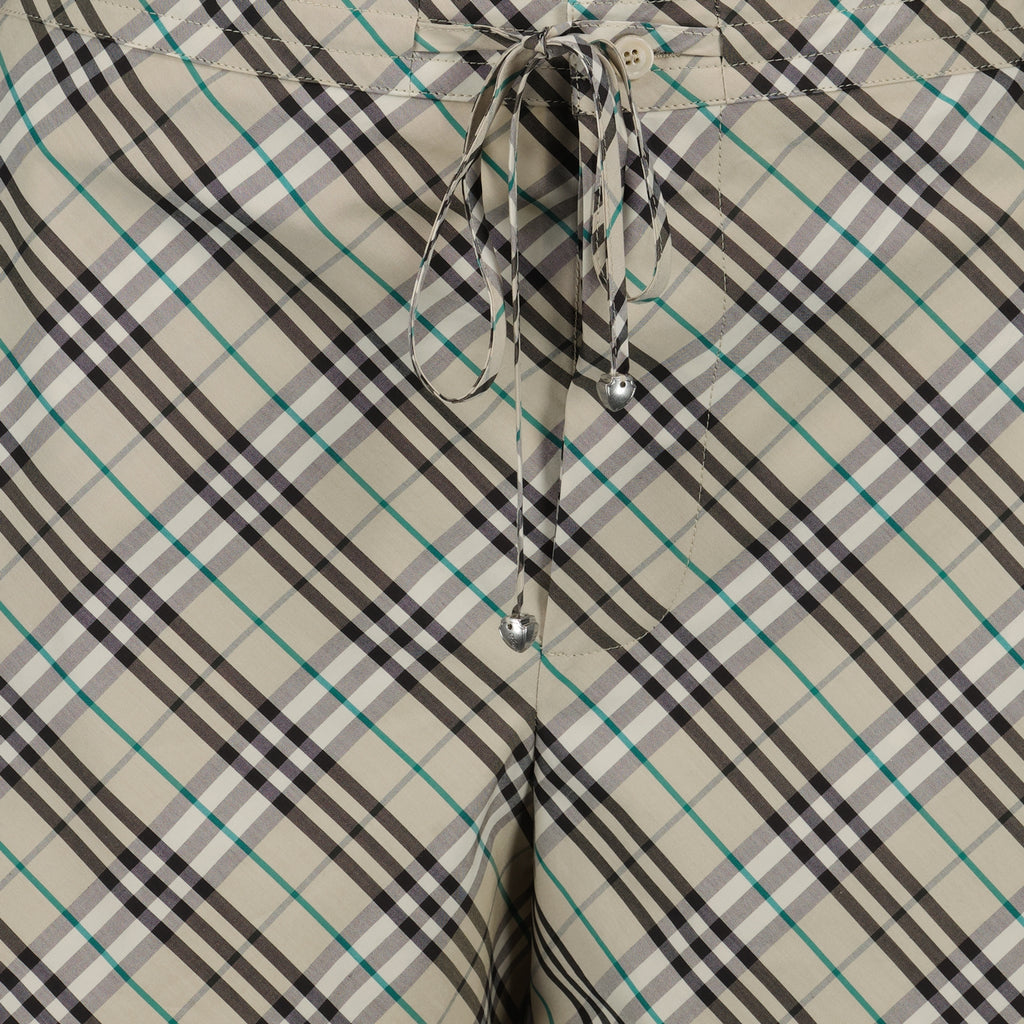 Shorts Checked Shorts Burberry Beige Femme