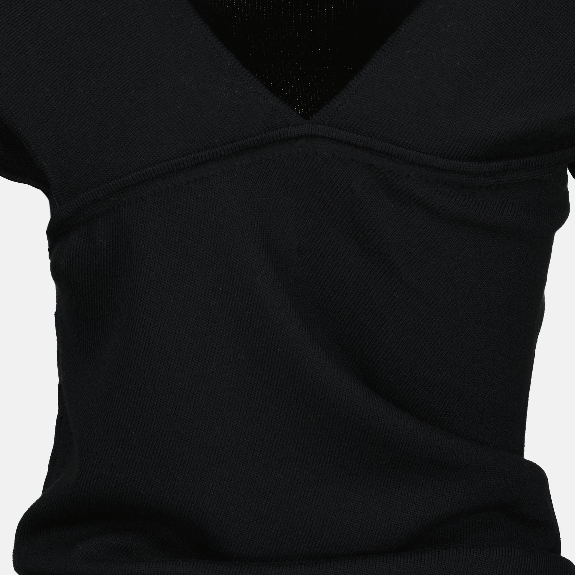 Tops Top drapé Josif Khaite Noir Femme