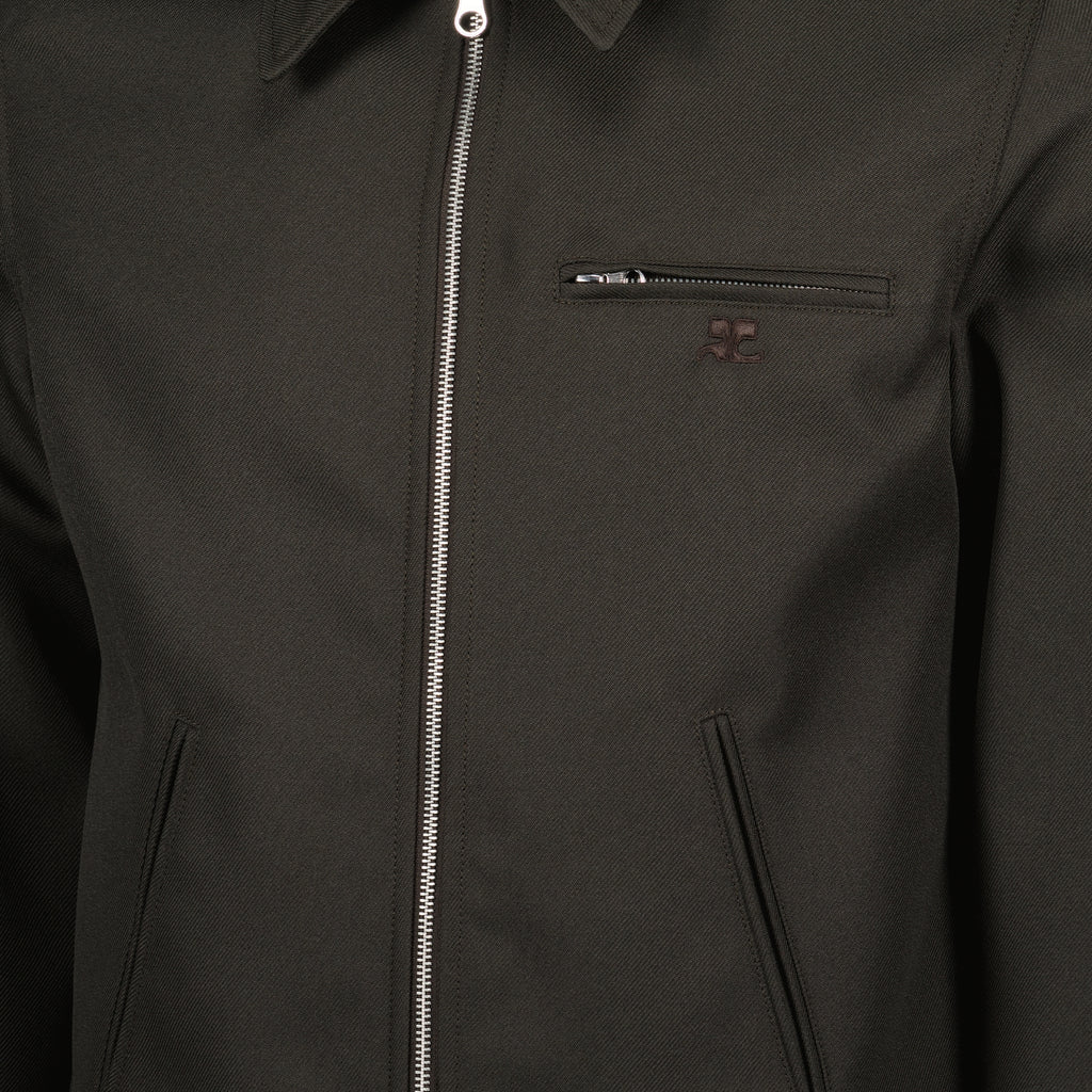 Giacche Giacca Retro Signature Courrèges Marrone Uomini