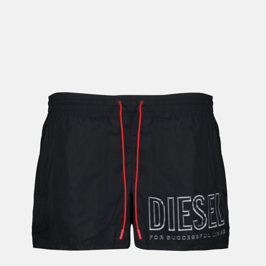 Image de l'article Maillot de bain logo noir de la marque Diesel pour Homme - Saison Printemps-Été 2026 - Vue de Face