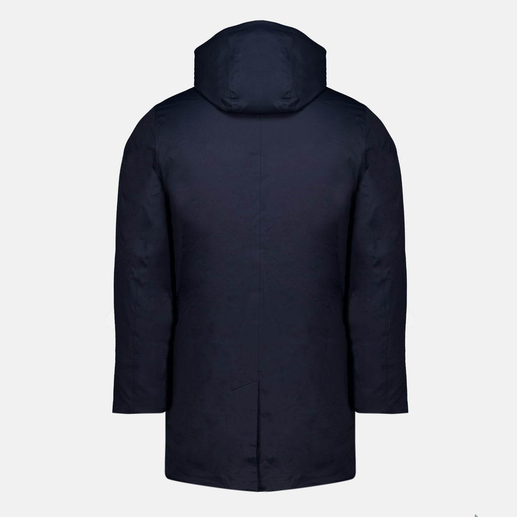 Manteaux Jarno Twill Marmotta 네이비 블루 자켓 K-Way Bleu foncé Homme