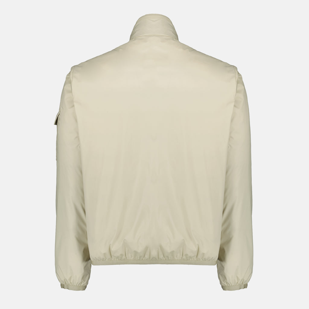Image de l'article Veste Breezes beige de la marque Moncler pour Homme - Saison Printemps-Été 2026 - Vue de Dos