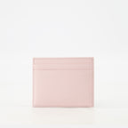 スモールレザーグッズ VLogoカードホルダー Valentino Garavani ピンク Femme