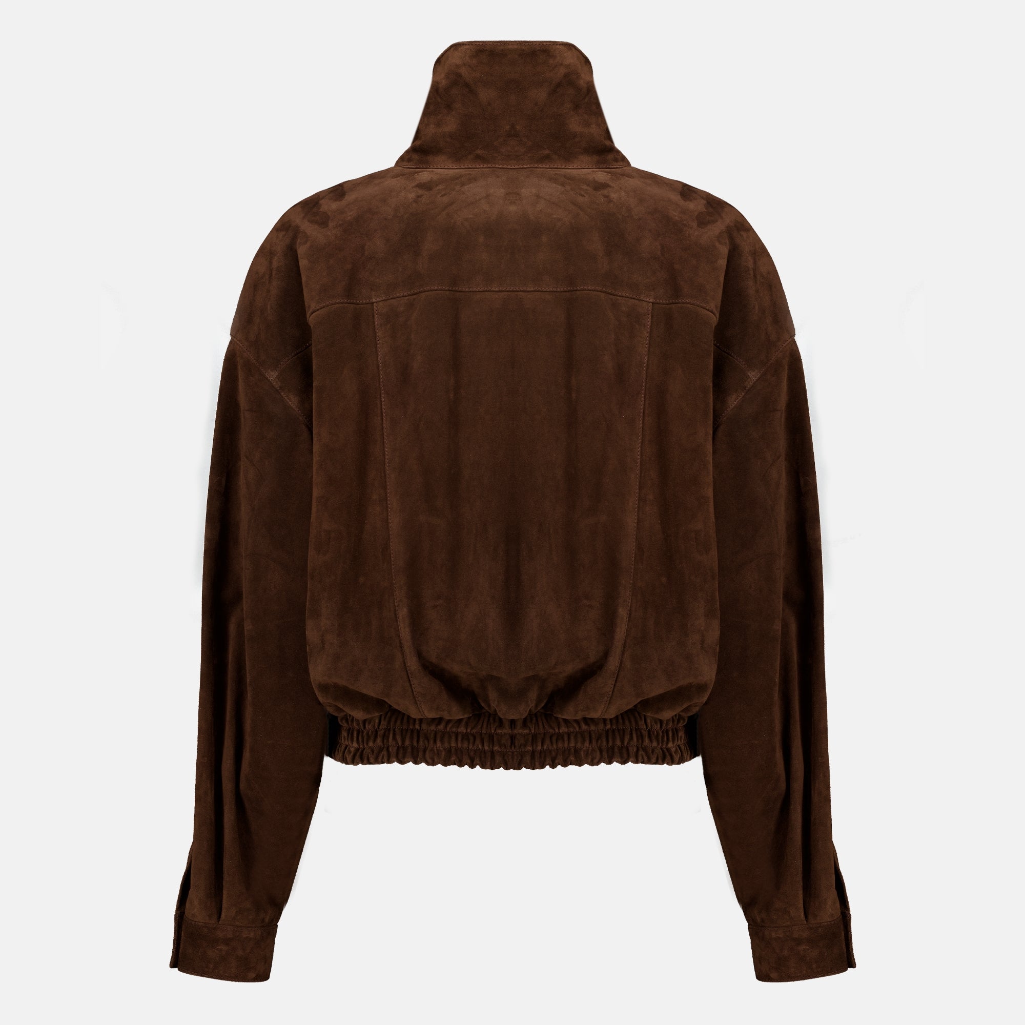 Manteaux Giacca in suede marrone vintage Saint Laurent Marron Femme