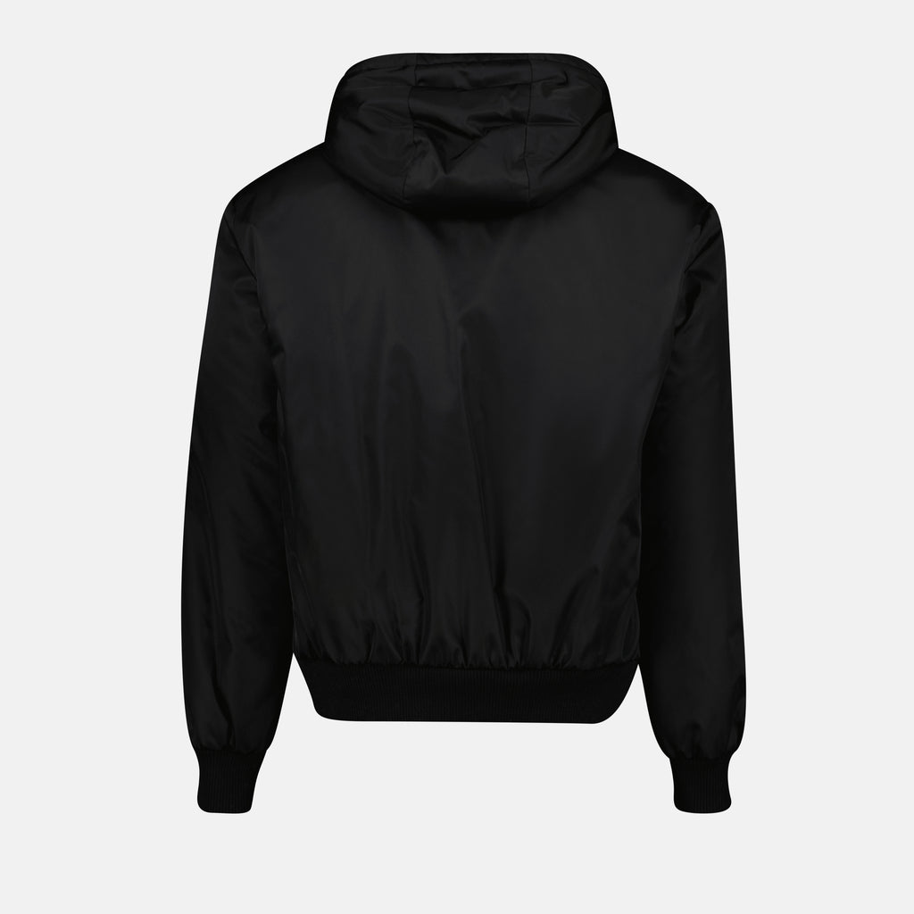 Jackets Fleece-lined Re-Nylon Jacket Prada Black Homme
