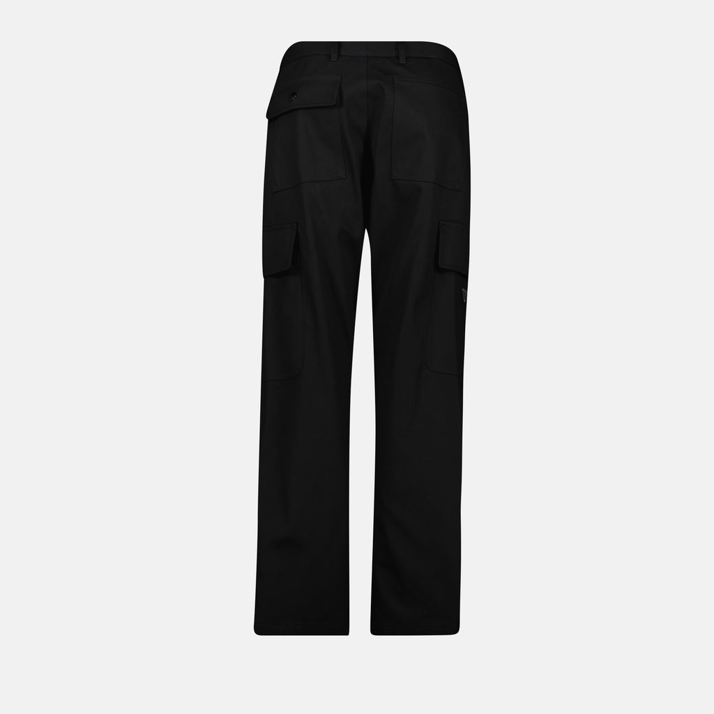 Pantalons Pantalon cargo Prada Noir Homme