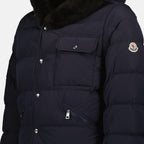 Manteaux Doudoune Marcelettes Moncler Bleu foncé Homme