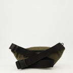 Immagine della borsa a fanny pack Durance kaki del marchio Moncler per Uomo - Collezione Primavera-Estate 2026 - Vista Posteriore