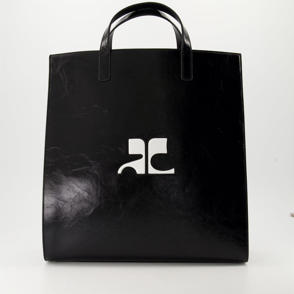 Sacs cabas Sac cabas Héritage Courrèges Noir Unisexe