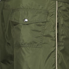 Beachwear Calções de Banho em Nylon com Acabamento Kaki Moncler Kaki Homme