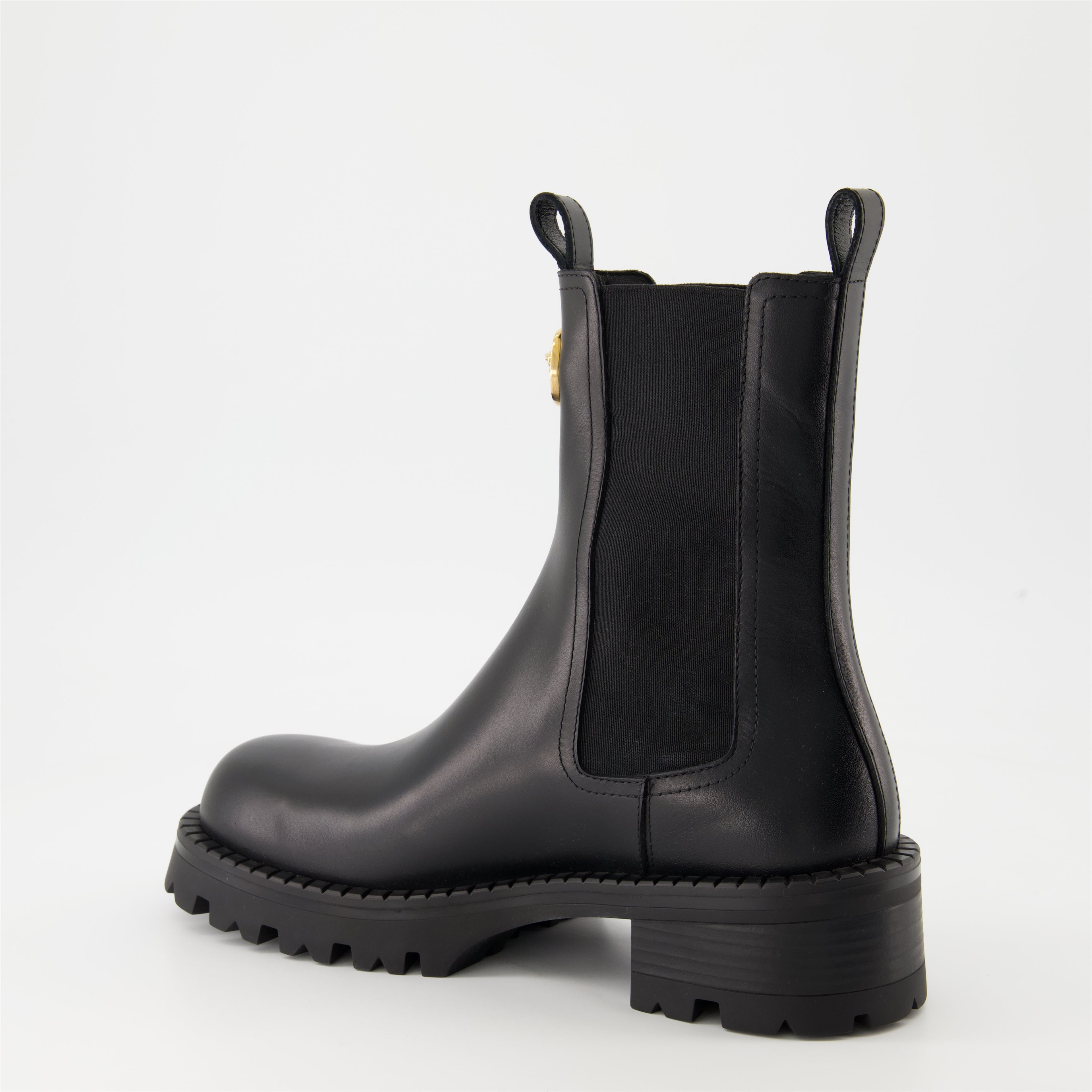 Ankle boots Alia Chelsea Boots Versace Black Femme