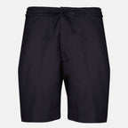 Immagine dello short Phill blu in lyocell da uomo del marchio Officine Générale - Stagione Primavera-Estate 2026 - Vista frontale