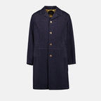 Vestes Manteau en jean brut Versace Bleu foncé Homme