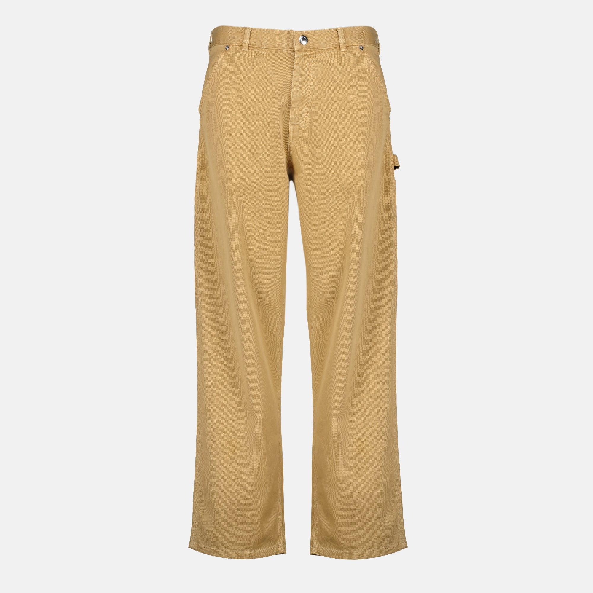 Image de l'article Pantalon cargo beige de la marque Moncler pour Homme - Saison Printemps-Été 2026 - Vue de Face