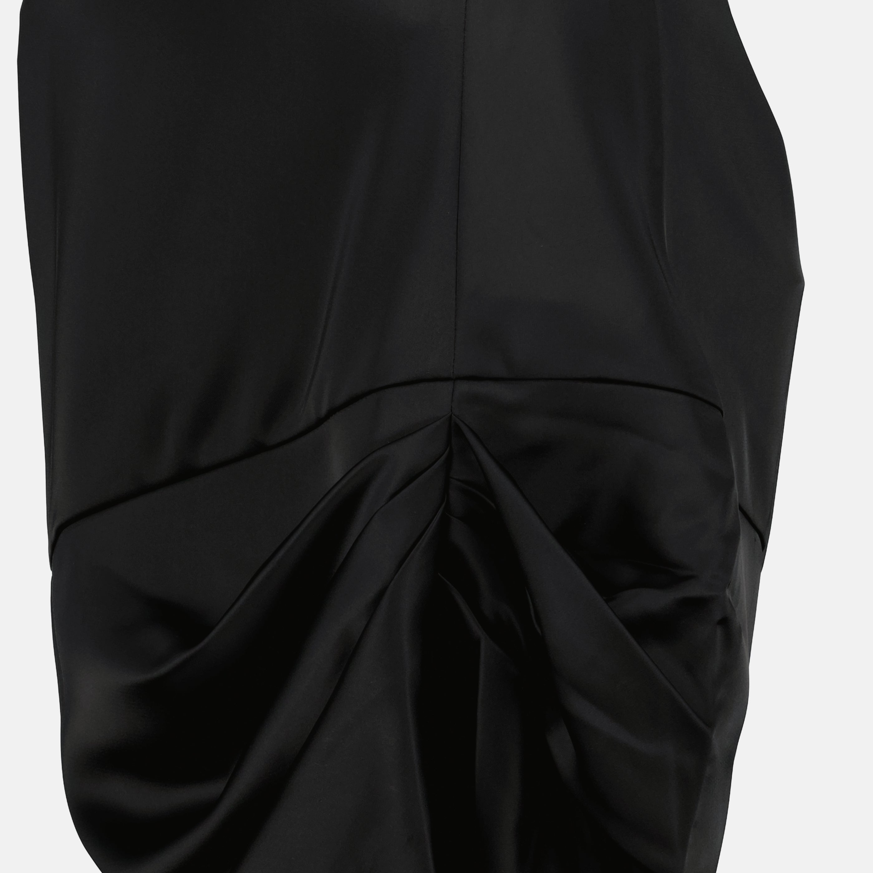 Robes Robe courte drapée noire Iro Noir Femme