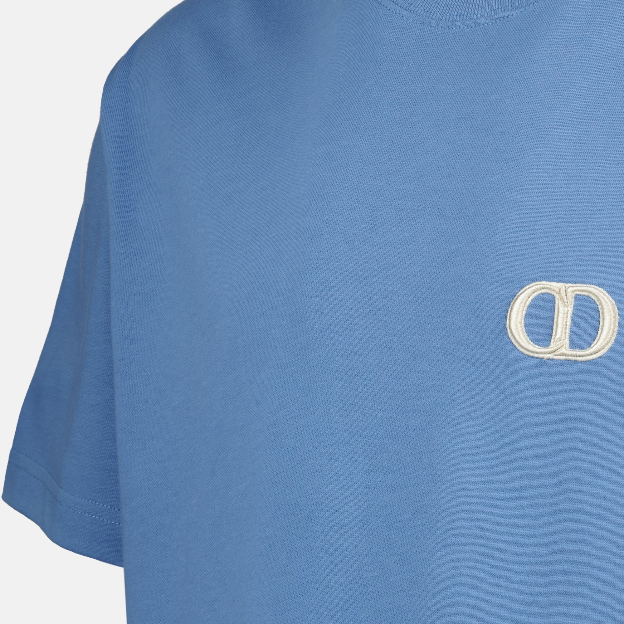 Camisetas Camiseta CD Icon Dior Azul Homme
