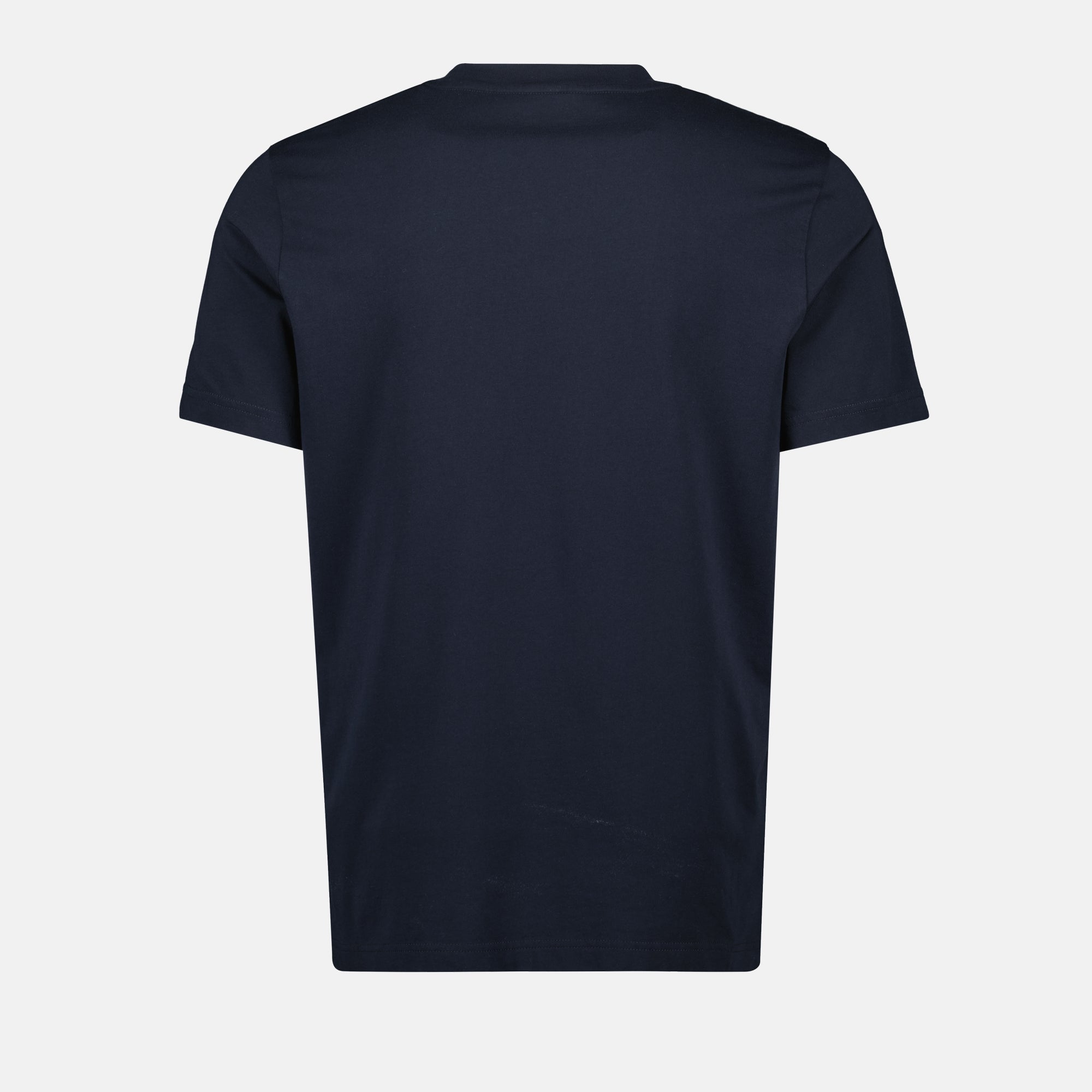 T-shirts T-shirt à motif logo délavé Moncler Bleu foncé Homme