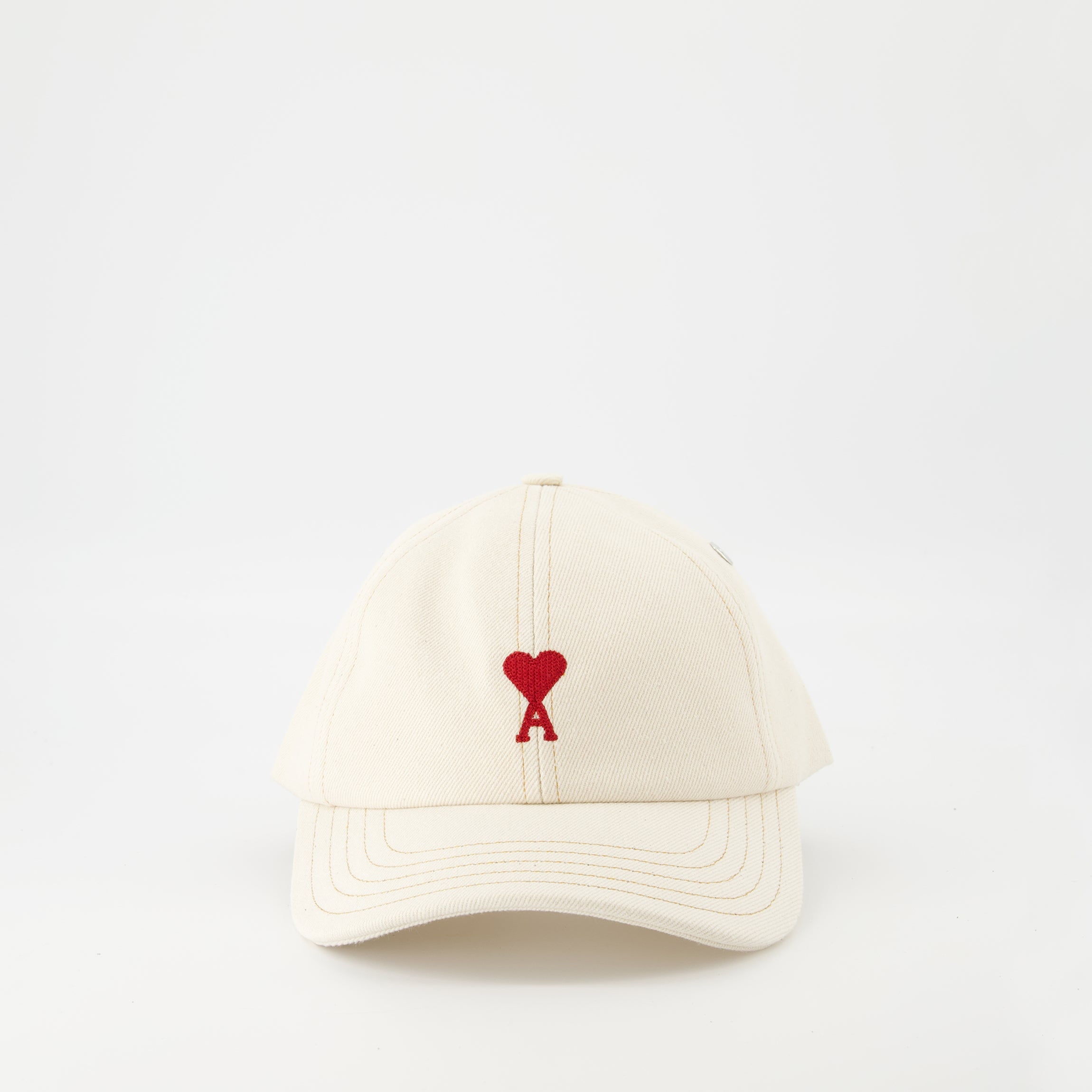 Chapeaux, casquettes et bonnets Casquette Ami de coeur Ami PARIS Beige Unisexe