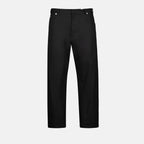 Calças Calças Retas Prada Preto Homme