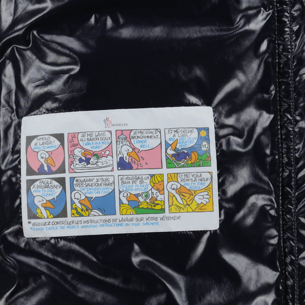 Manteaux Mid-Length Courcelles Down Jacket Moncler Bleu Femme