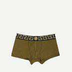 Sous-vêtements et homewear Boxer Medusa court Versace Kaki Homme