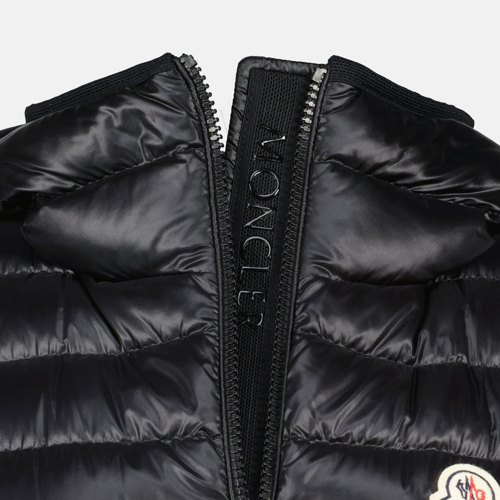 Bild der schwarzen ärmellosen Glygosse-Jacke von Moncler für Damen - Frühling-Sommer 2026 - Detaillierte Ansicht 2