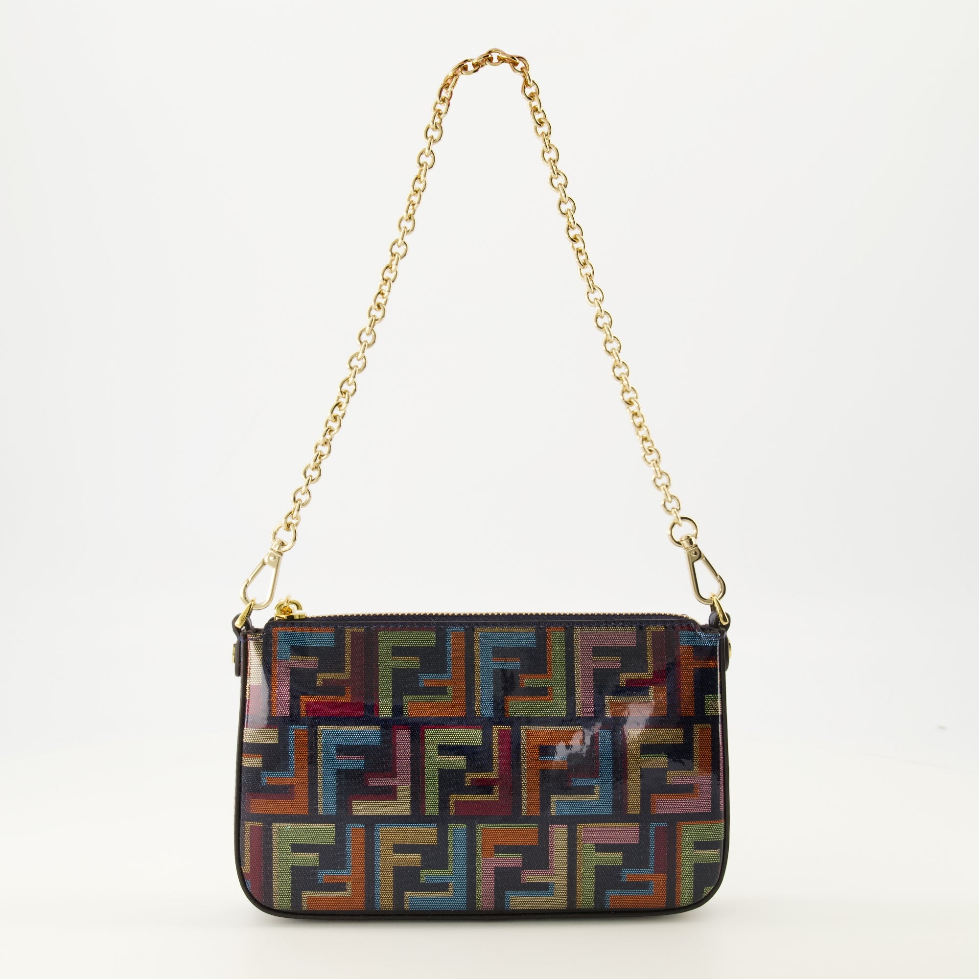 Image de l'article Pochette Baguette multicolore de la marque Fendi pour Femme - Saison Printemps-Été 2026 - Vue de Dos