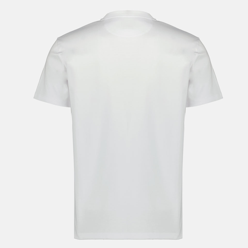 Image de l'article T-shirt en coton blanc de la marque Fendi pour Homme - Saison Printemps-Été 2026 - Vue de Dos