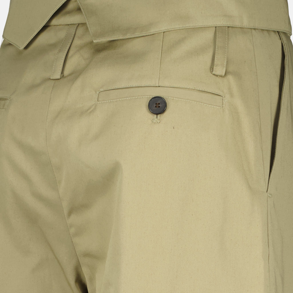 Pantalons Calças Largas Beiges Iro Beige Femme