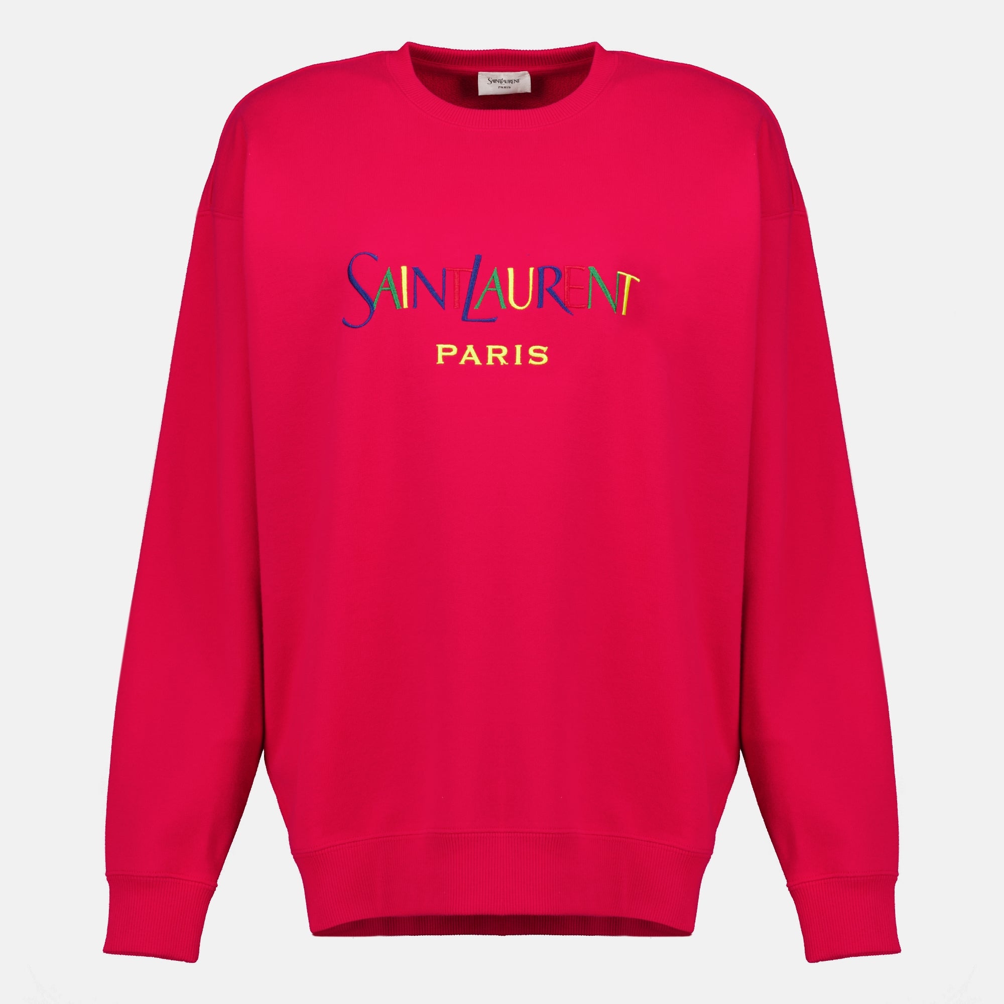 Sweatshirts Sudadera Saint Laurent Paris Saint Laurent Rose Femme