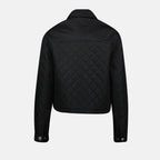 Chaquetas Chaqueta de Nylon Acolchada Versace Negro Femme