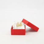 Bijoux Boucles d'oreilles perles VLogo Valentino Garavani Doré Femme