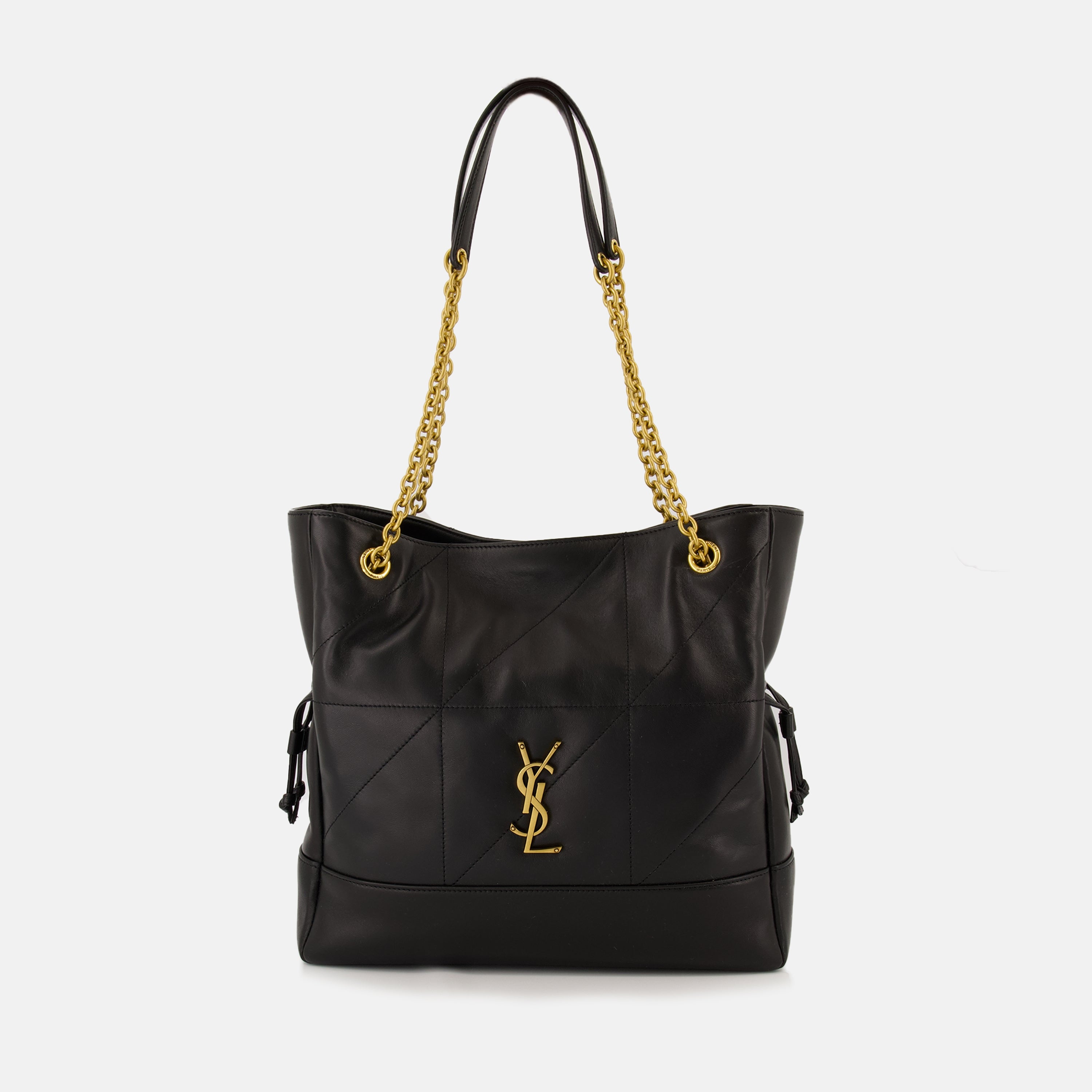 Imagem da bolsa pequena Jamie Shopping da marca Saint Laurent para Mulheres - Temporada Outono-Inverno 2025 - Vista Frontal