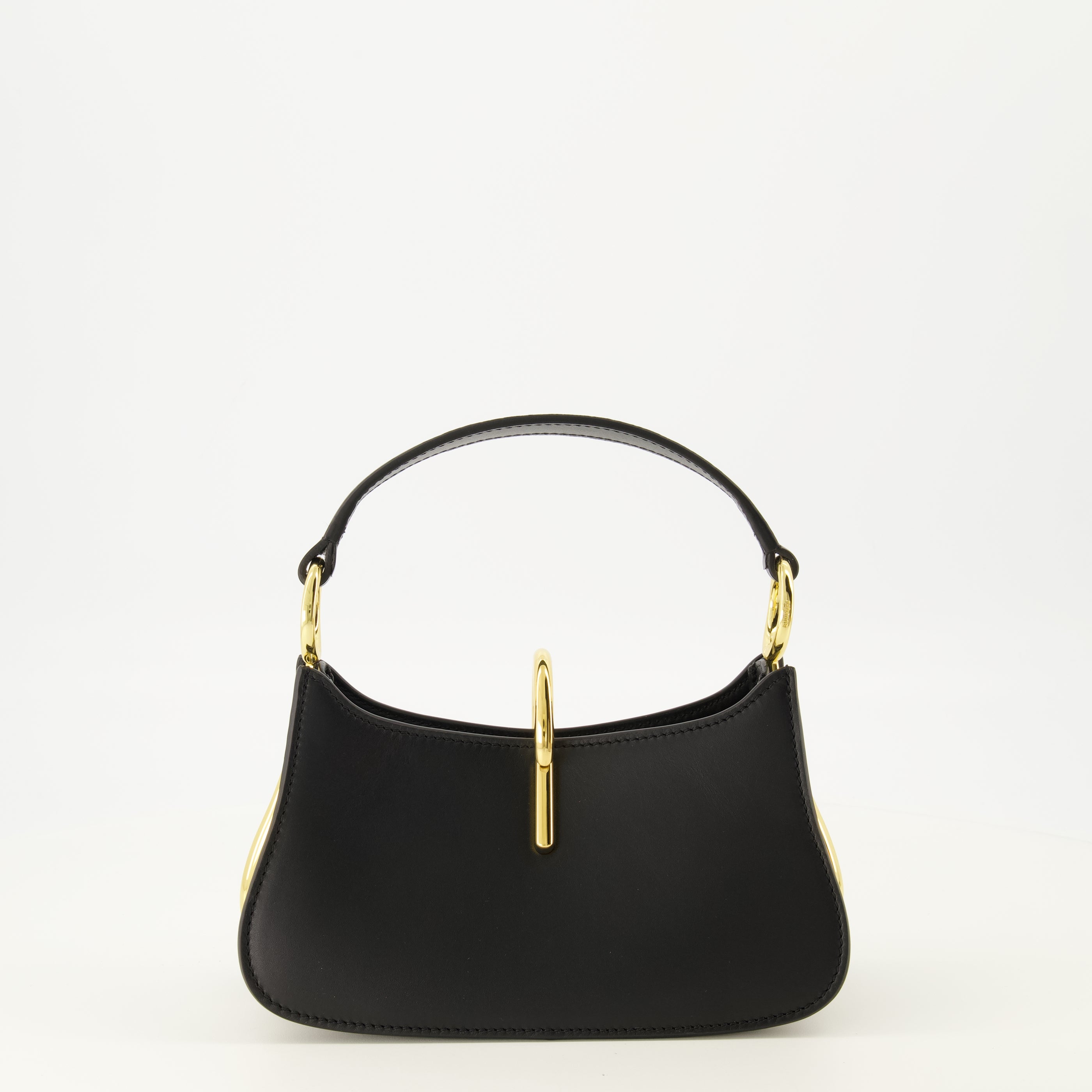 Sacs à main et épaule Mini sac en cuir noir Rabanne Noir Femme