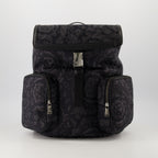 Zaini Zaino Barocco Versace Nero Homme