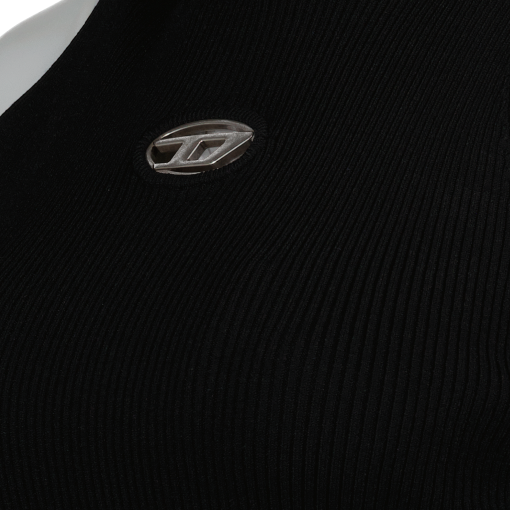 Tops Top M-Onervax à col montant Diesel Noir Femme