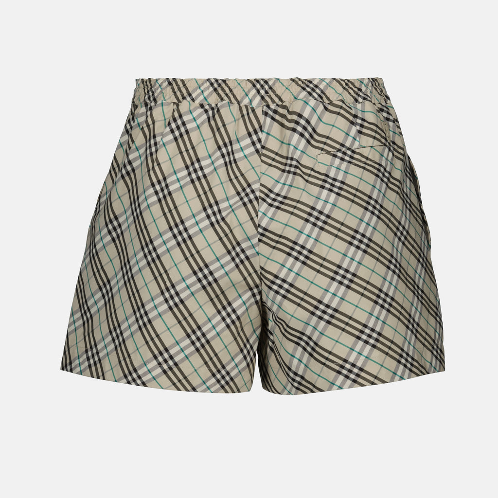 Shorts Checked Shorts Burberry Beige Femme