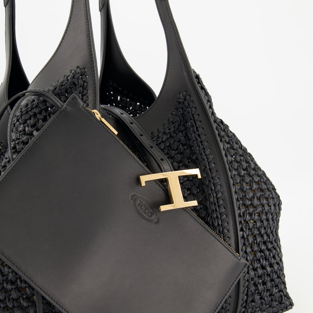 Sacs cabas Sac cabas T Timeless Tod's Noir Femme