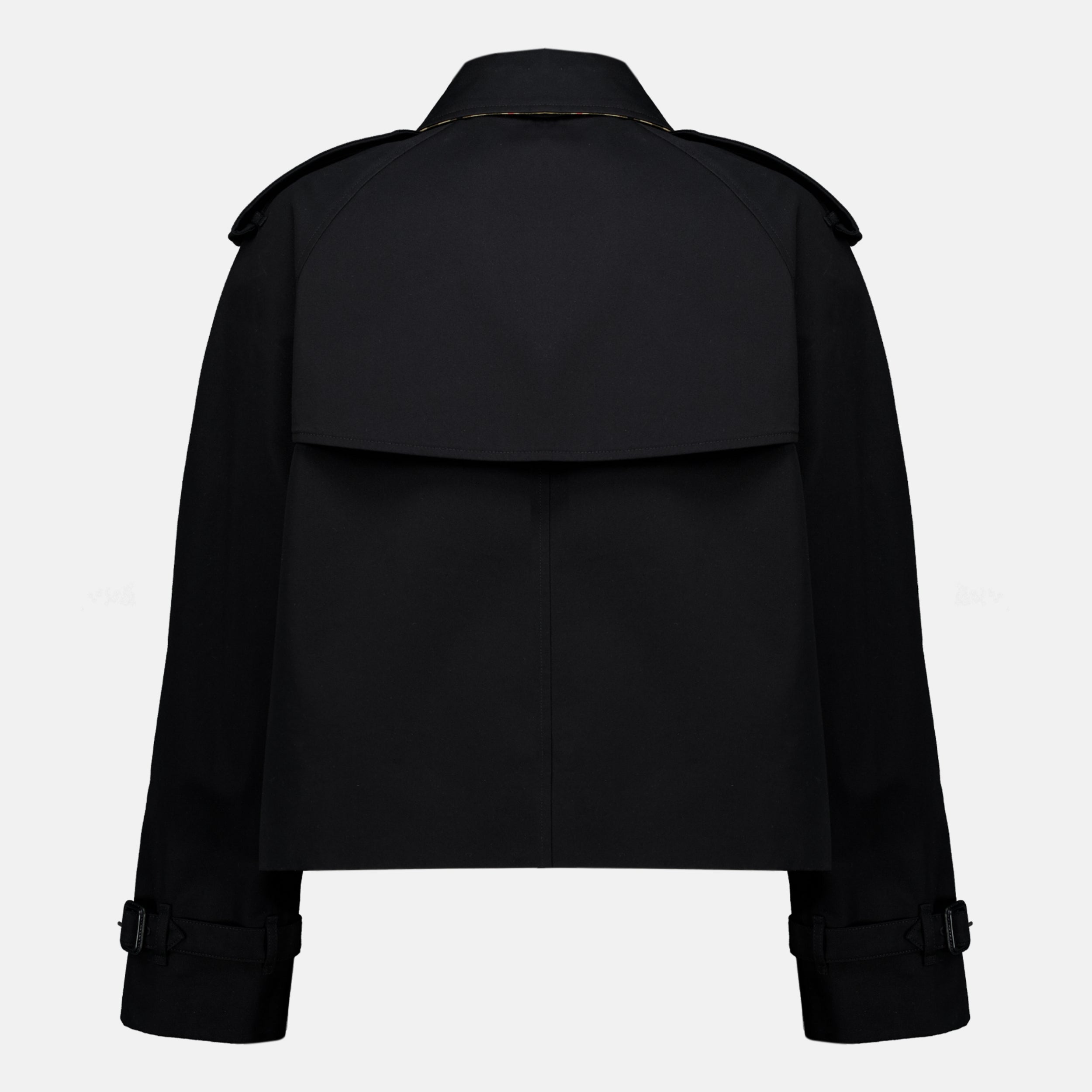 Manteaux Veste Trench Mayfair noir Burberry Noir Femme