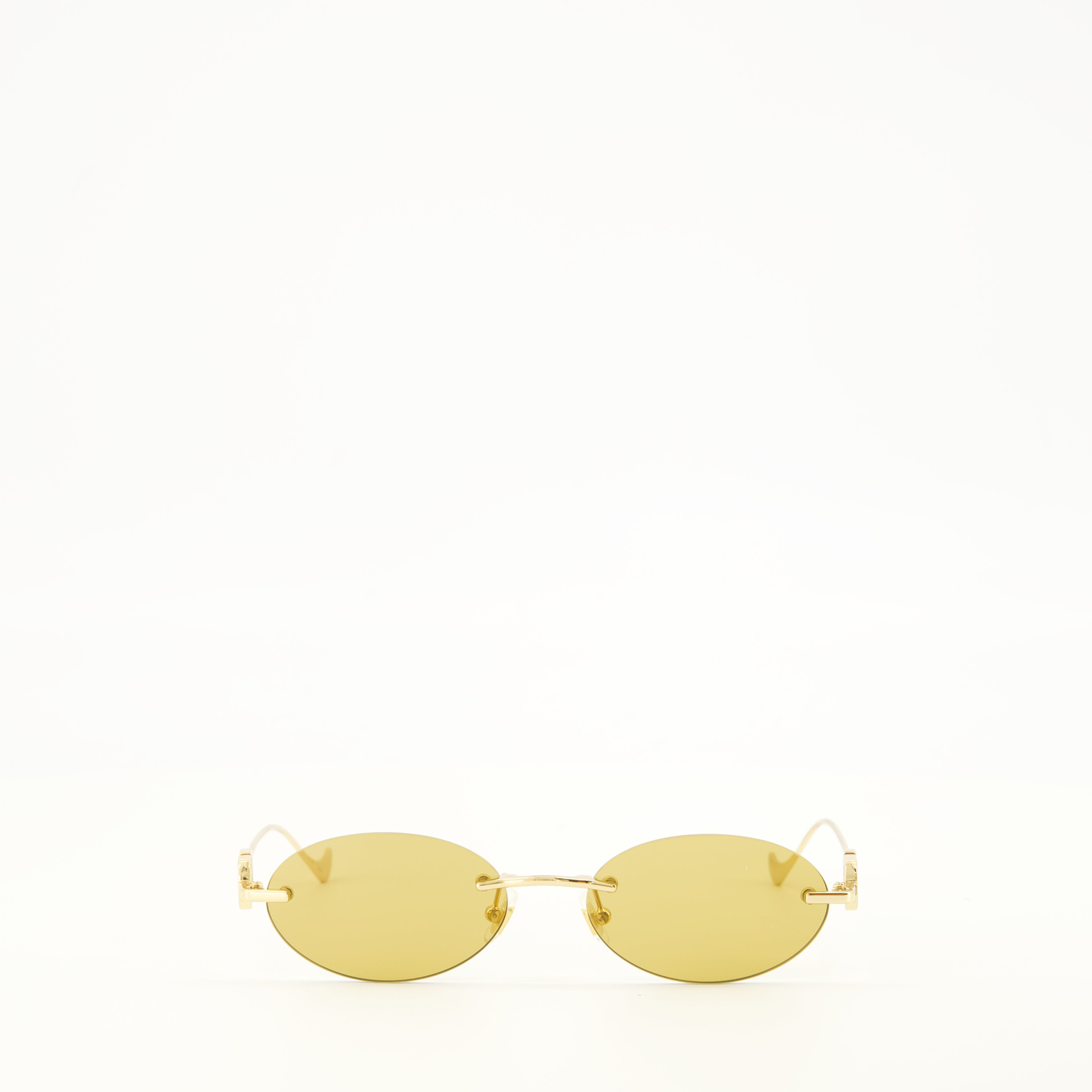 Lunettes Geometrische Metallbrille Valentino Garavani Doré Femme