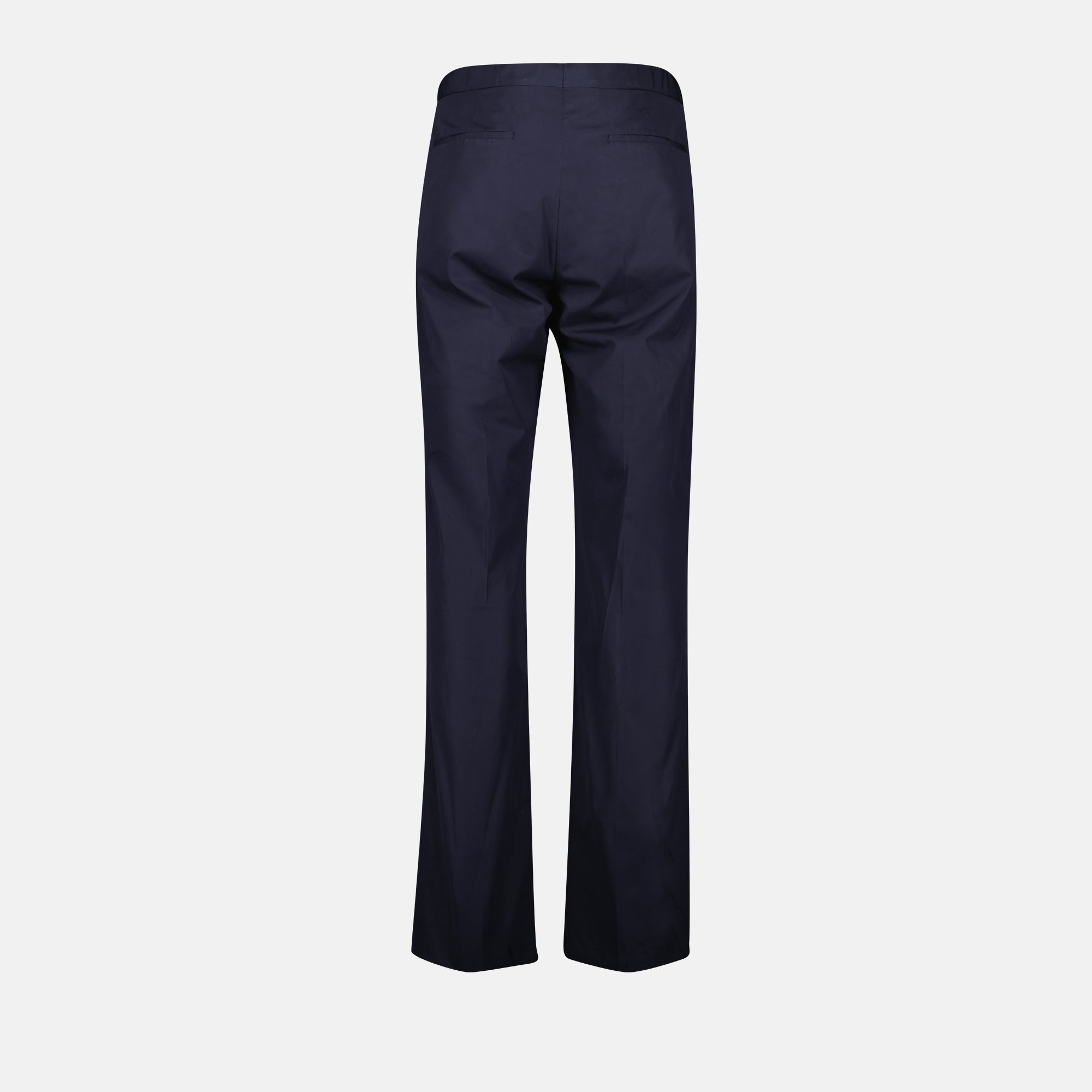 Pantalons Pantalon en coton Prada Bleu foncé Homme