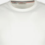 Image de l'article T-shirt à bordure blanc de la marque Moncler pour Homme - Saison Printemps-Été 2026 - Vue détaillée_1