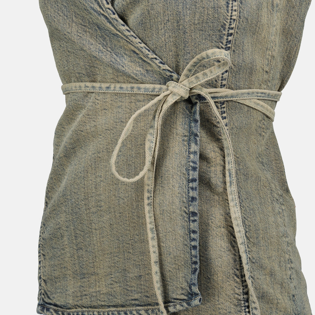 Tops Débardeur D-Vern Diesel Gris Femme