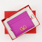 Small leather goods Porte-cartes VLogo Valentino Garavani Purple Femme