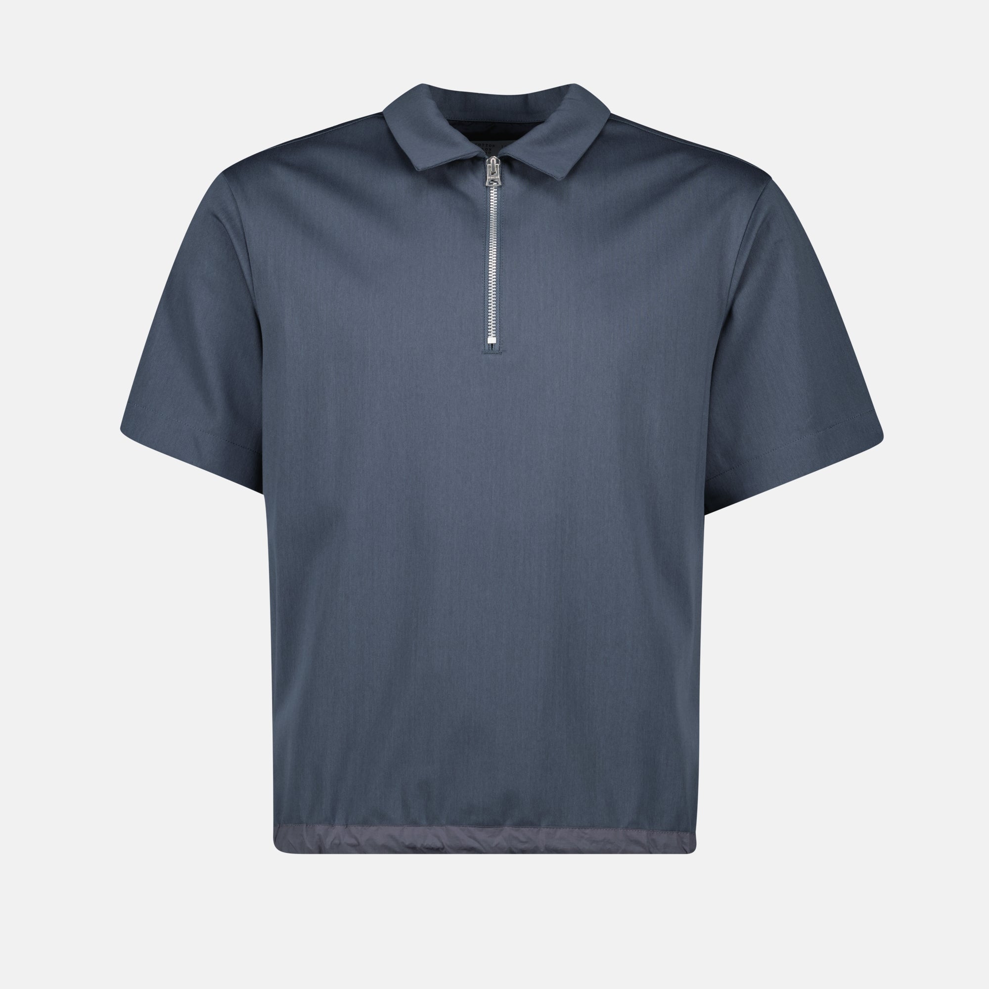Polos Polo con cremallera Sacai azul oscuro Homme