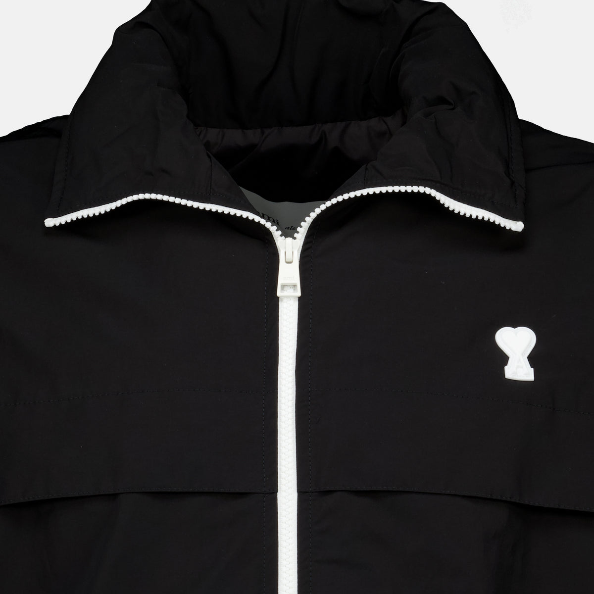 Vestes Coupe vent AMI de coeur noir Ami PARIS Noir Homme