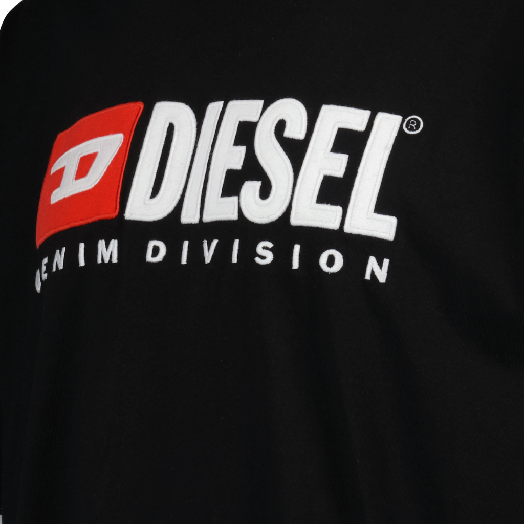 Polos T-shirt T-Boxt-Div Diesel Preto Homme