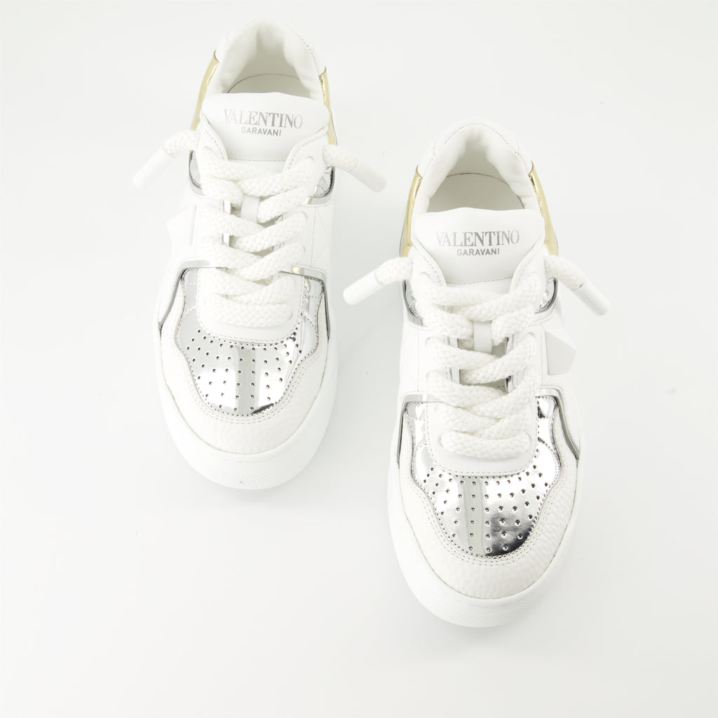 Sneaker Baskets One Stud XL Valentino Garavani Blanco Femme