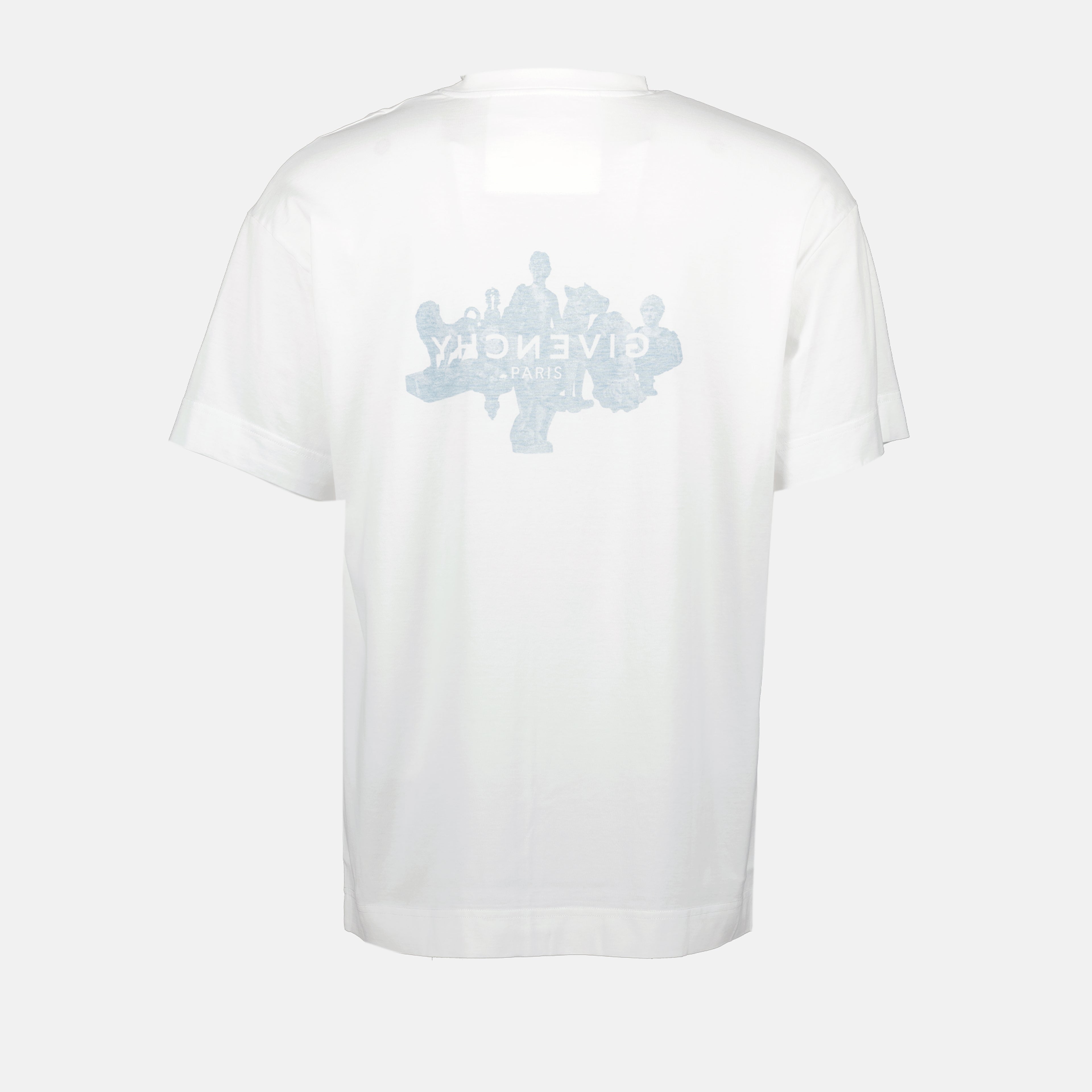 T-shirts T-shirt imprimé Givenchy Reverse en coton Givenchy Blanc Homme